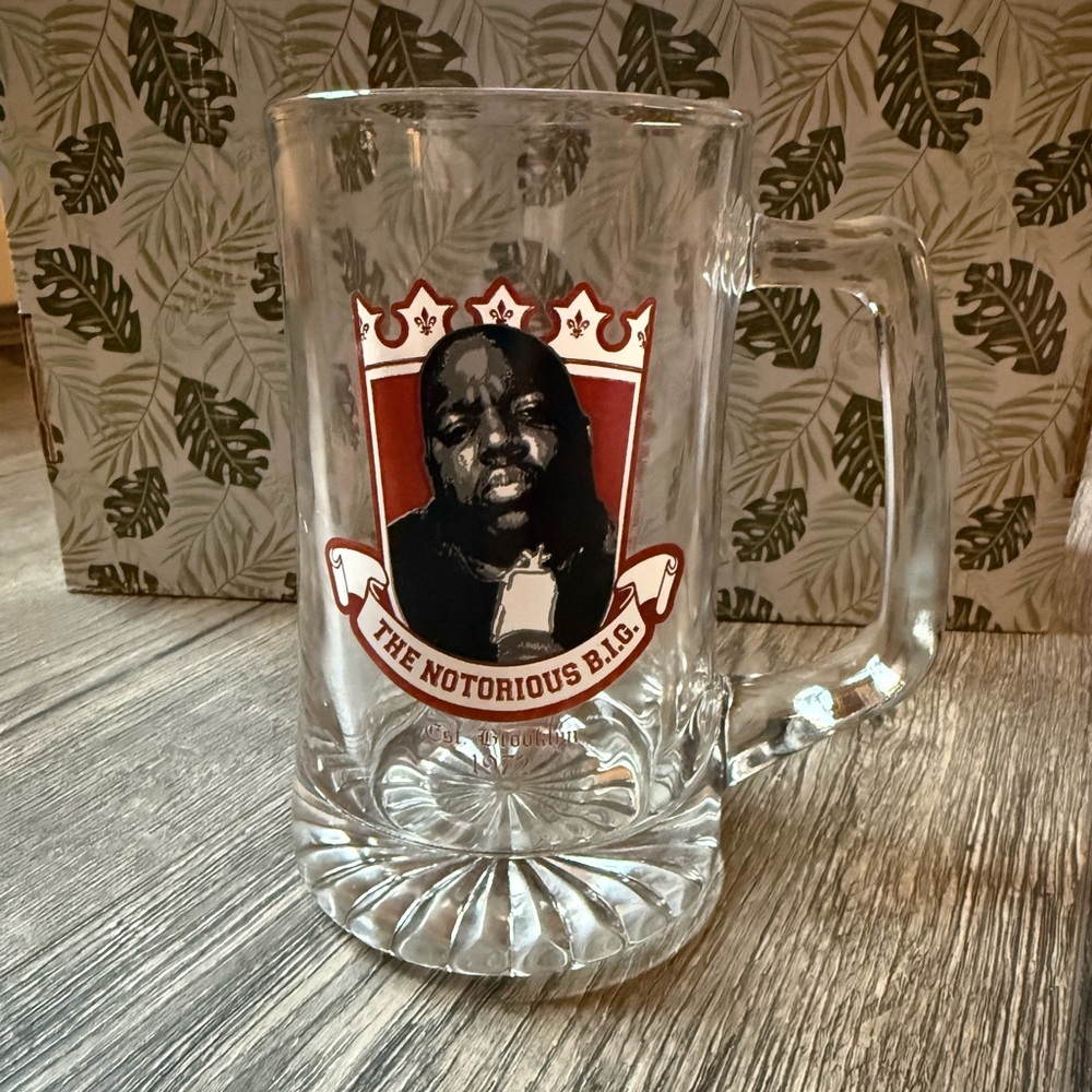 Notorious B.I.G. Beer Mug